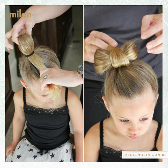 Penteados infantis passo-a-passo : Cabelos Mais Bonitos